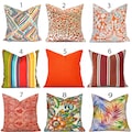Outdoor Pillow Cover with Zippers, Easy to Use & Washable, Pick Your Favorites