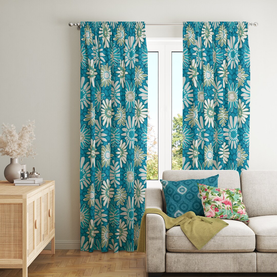Curtains 2 Panels Each 50 Wide Any Length Custom Made Rod Pocket curtains-2-panels-each-50-wide-any-length-custom-made-rod-pocket