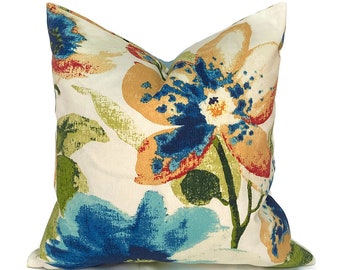 Outdoor Patio Pillow Covers with Zippers, Easy to Change, Affordable Style, Quick Shipping, Floral Alice Confetti