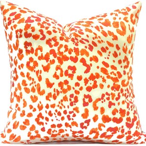 Outdoor Pillow Covers with Zippers, Easy-Use, Affordable Style, Swift Delivery Orange and Turquoise You Choose image 3