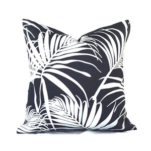 Decorative Outdoor Pillow Cover with Zippers, Easy to Use & Washable, Pick Your Sizes, Cabrillo Navy