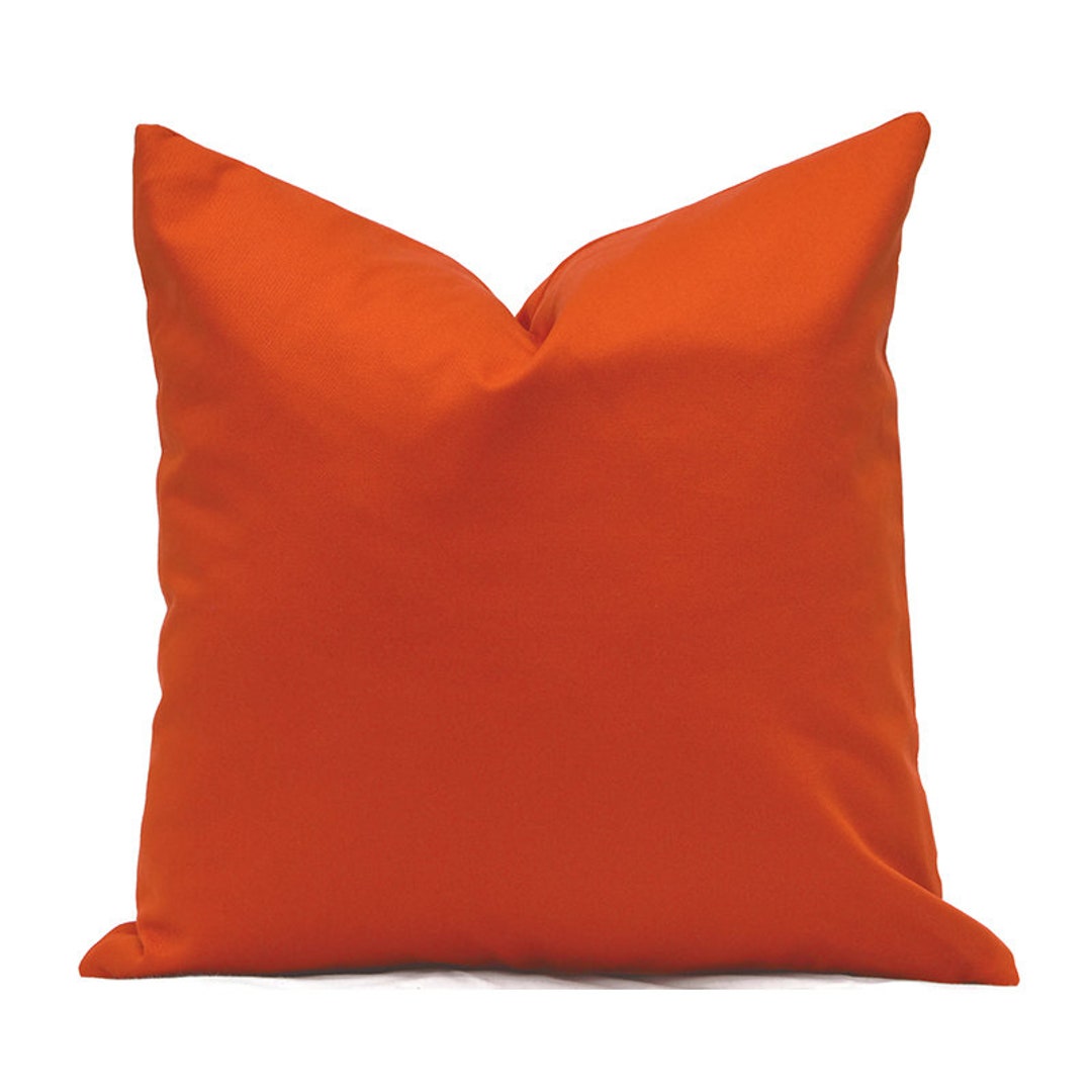 Indoor Pillow Covers Decorative Home Decor Burnt Orange Etsy