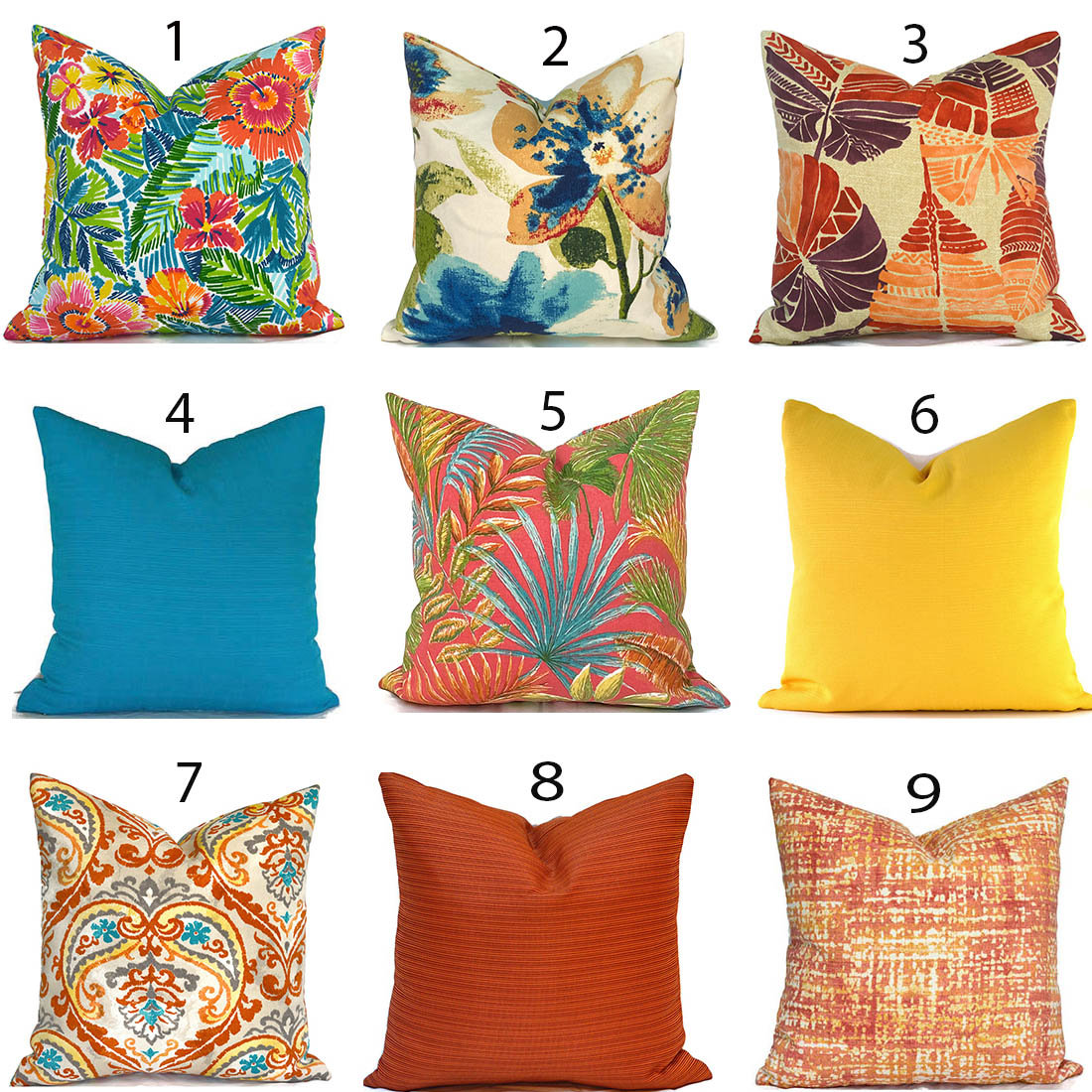14x14 outdoor pillow covers cheap
