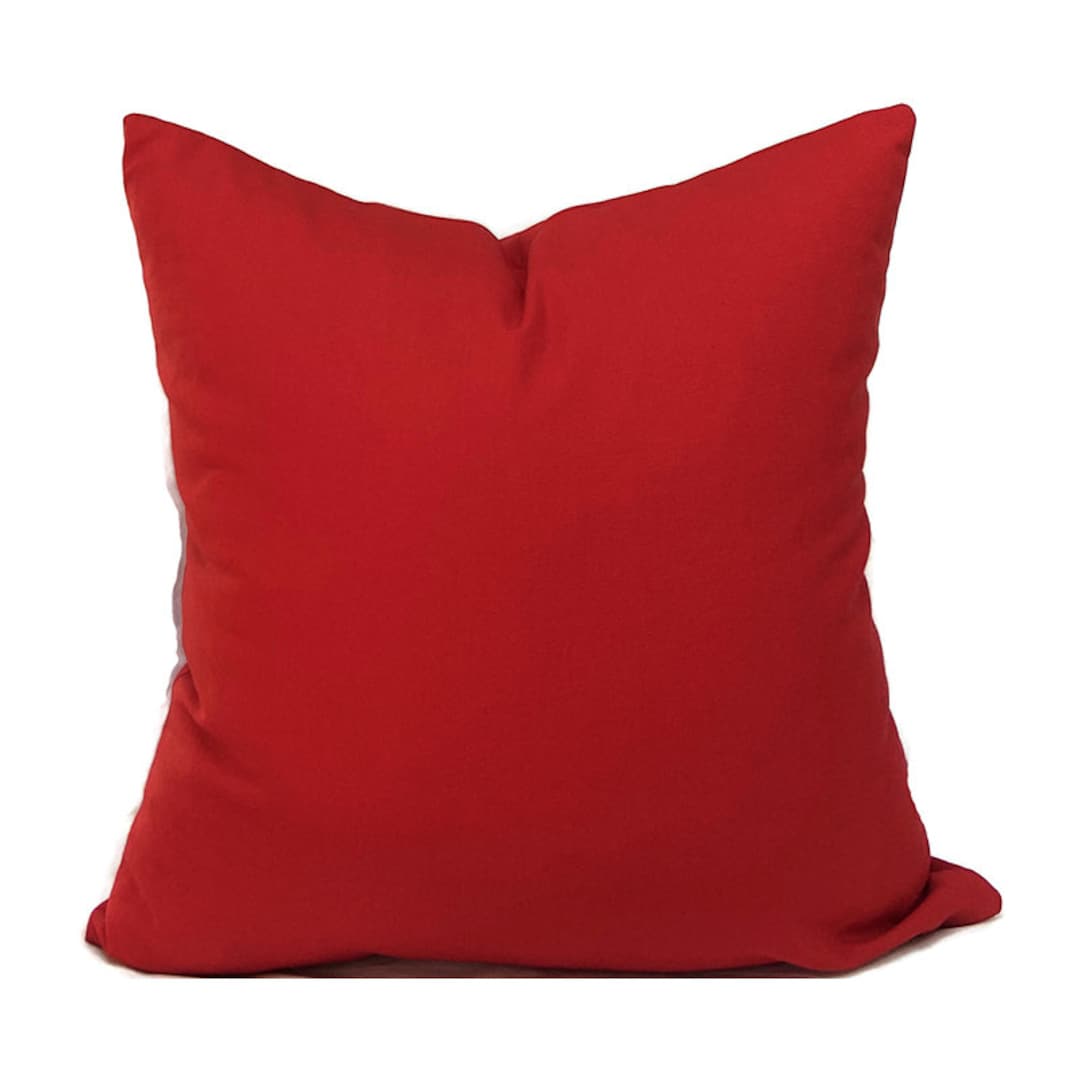 CLEARANCE 12x12 Indoor Pillow Covers Decorative Designer Cotton Solid