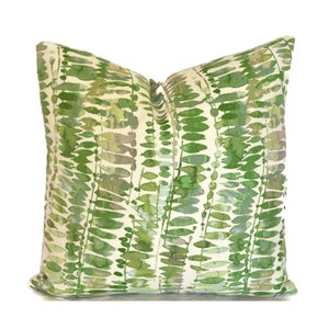Housses de coussin d'extérieur avec fermetures à glissière, Décoration d'intérieur abordable, Facile à utiliser, Livraison rapide, Feuille verte en filigrane