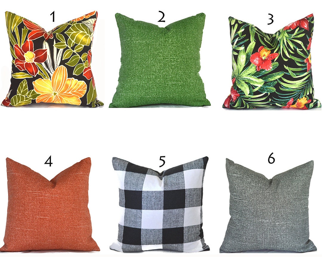 Outdoor Pillow Covers With Zippers, Easyuse, Affordable Style, Swift
