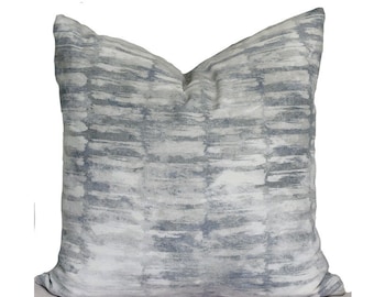 Indoor Pillow Covers Decorative Home Decor Grey Beige Ombre Designer Throw Pillow Covers Covington Pandemonium Frost