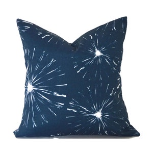 Decorative Outdoor Pillow Covers with Zippers, Budget-Friendly and Quick Delivery, Navy Blue You Choose image 4
