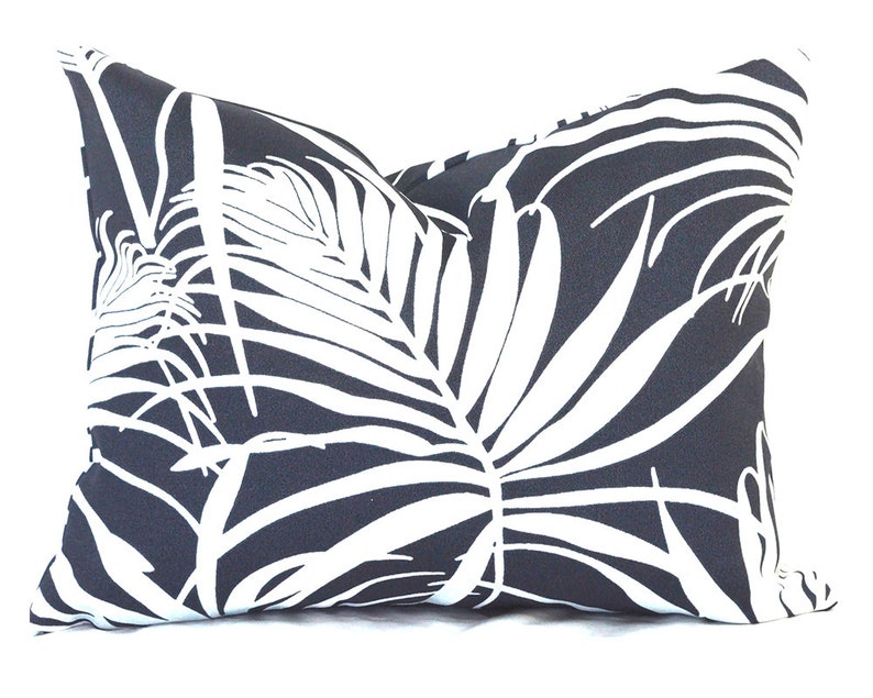 Outdoor Pillow Covers with Zippers, Affordable Home Decor, Easy-to-Use, Quick Delivery, Cabrillo Navy image 3