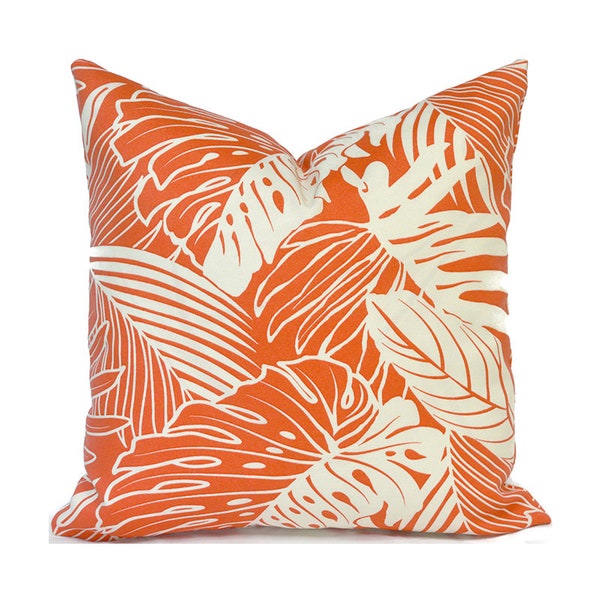 Coral Outdoor Pillows Etsy