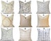 Indoor Pillow Covers Decorative Home Decor High End Tan Ecru Neutral Designer Throw You Choose 