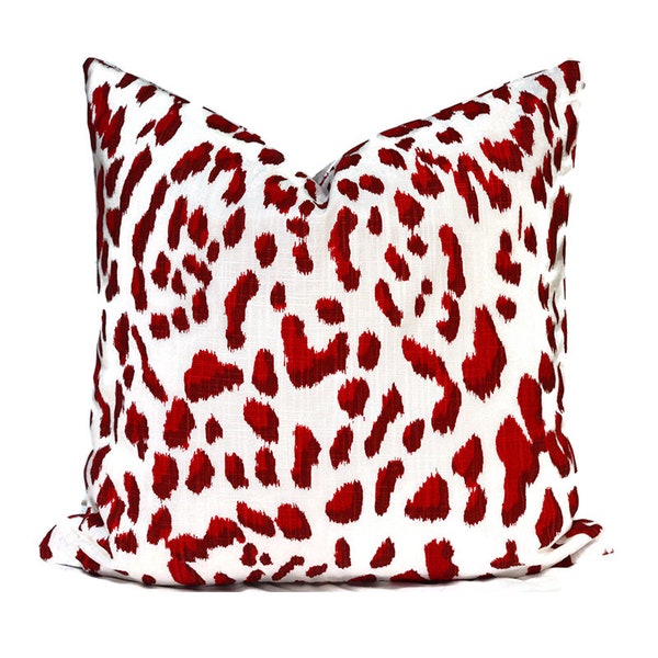 Big Red Pillow Etsy