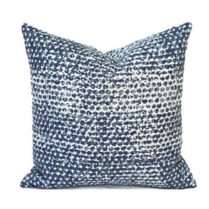 Indoor Pillow Covers Decorative Home Decor Blue Designer Throw Pillow Covers Zoey Indigo