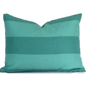 CLEARANCE 16&quot;x12&quot; Outdoor Lumbar Pillow Cover Decorative Preview Lagoon