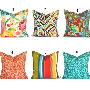 Outdoor Pillow Covers with Zippers, Easy-Use, Affordable Style, Swift Delivery!  Multi You Choose