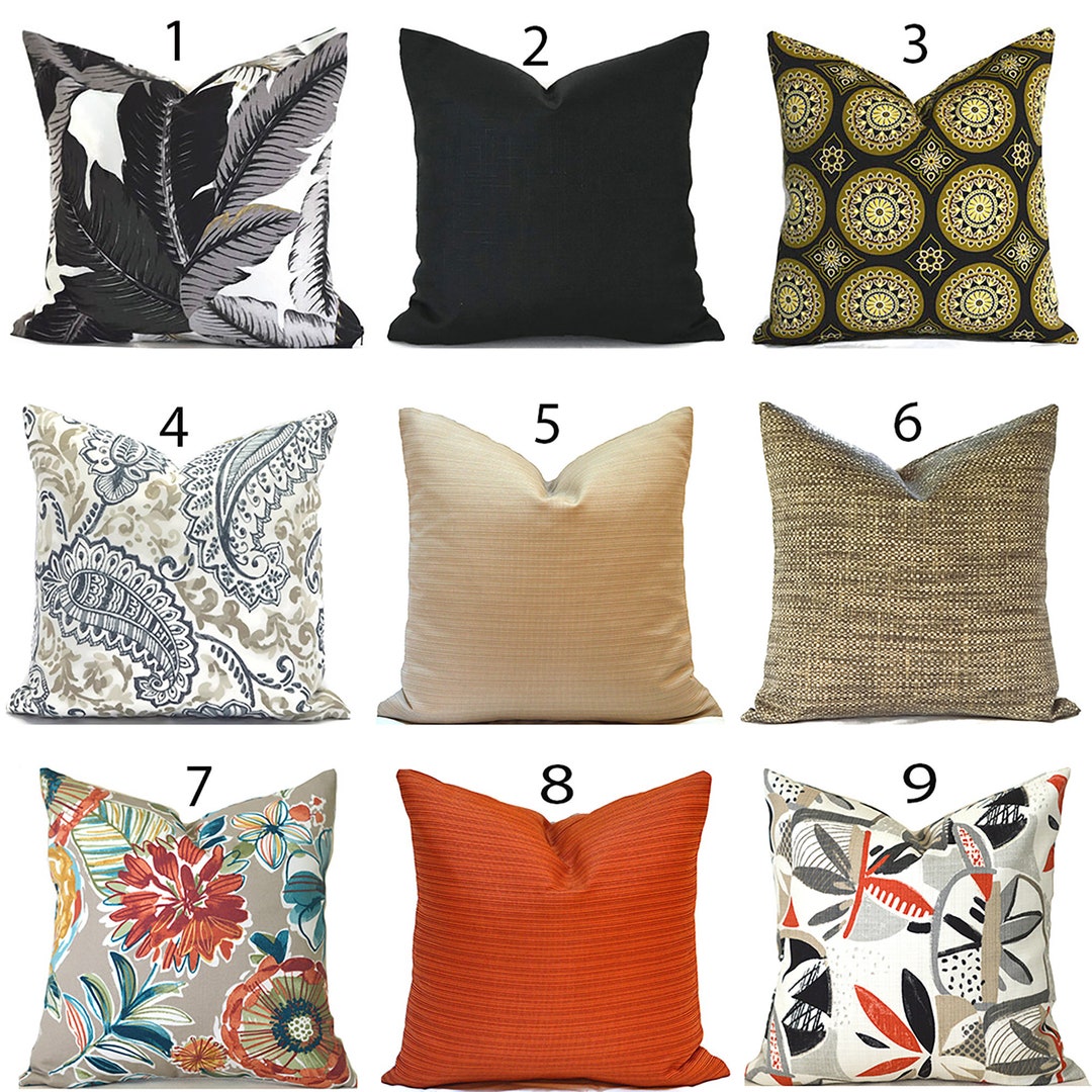 Outdoor Pillow Covers With Zippers, Affordable, Easytouse, Delivered