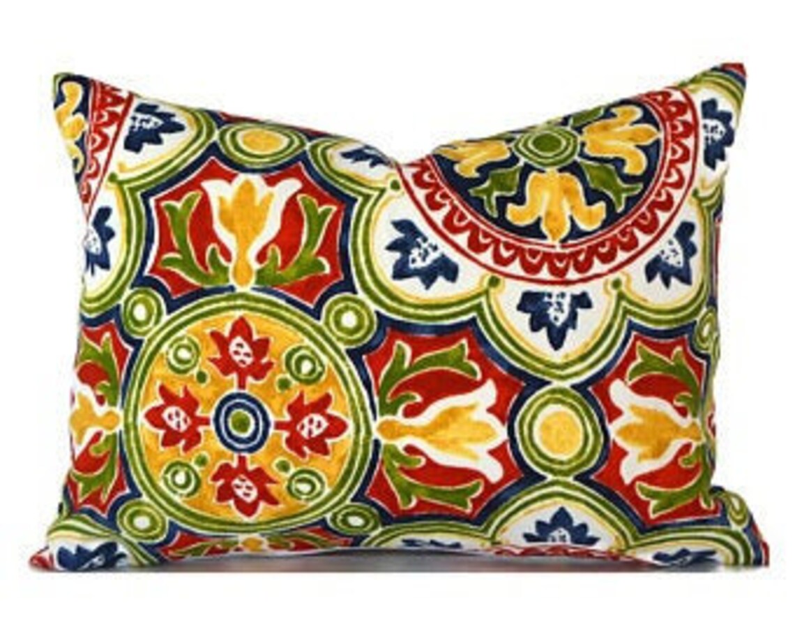 CLEARANCE 16x12 Outdoor Lumbar Pillow Cover Etsy