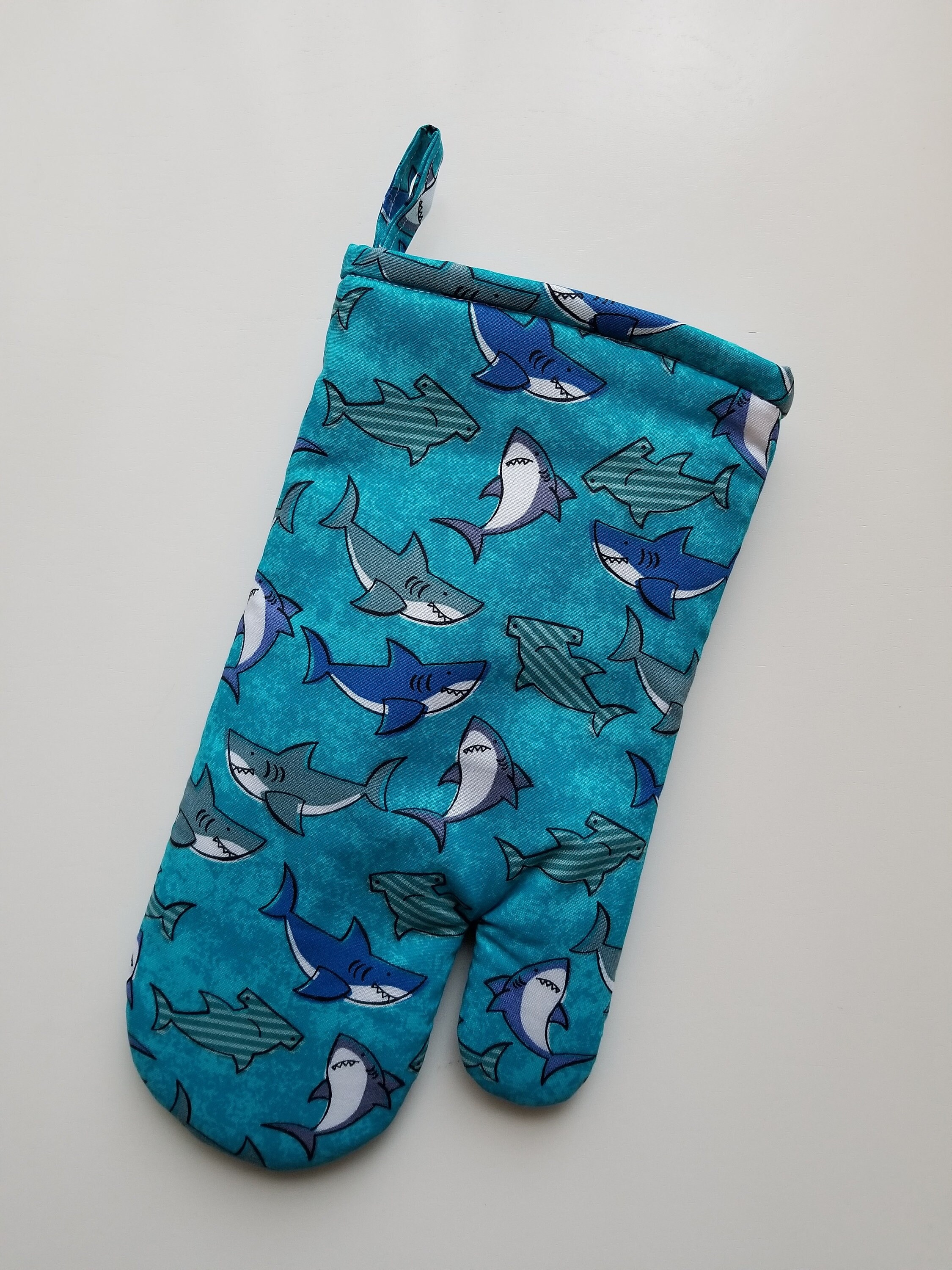 Oven Mitt Shark Mother's Day Kitchen mitts Oven Etsy