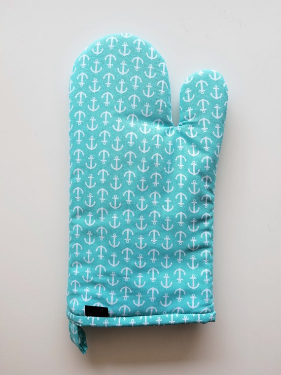 NAUTICAL Potholder /& Ovenmitt Set HOME IS WHERE YOU DROP YOUR ANCHOR