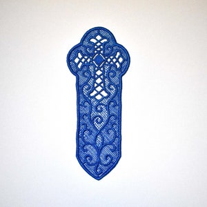 Lace Cross Bookmark
