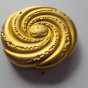 Estee Lauder Libra Astrological Collection Compact 1960s