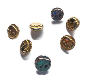 Elephant Buttons Vintage