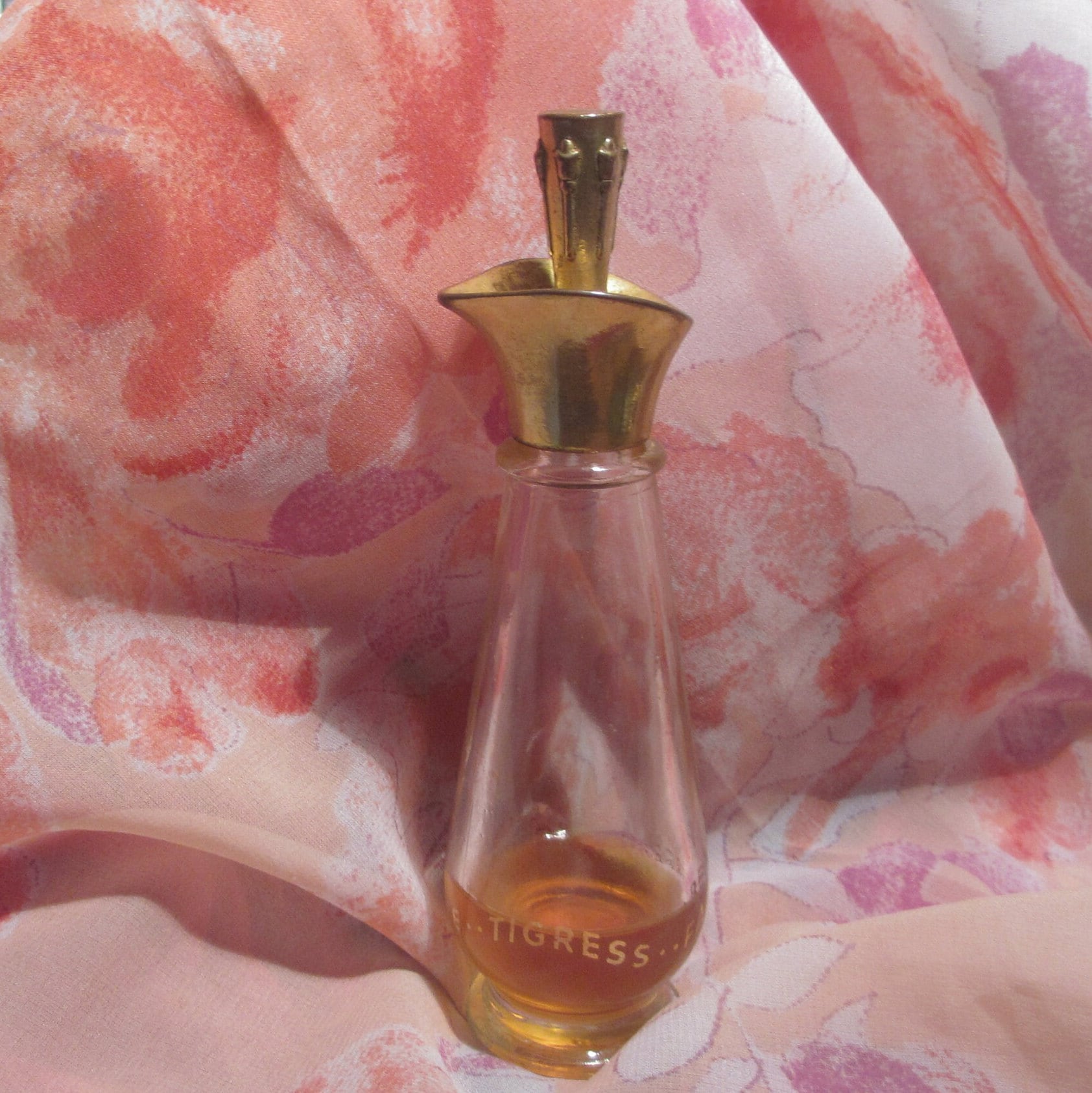 Faberge Tigress Bath Perfume Vintage Collectible Rare Bottle Etsy