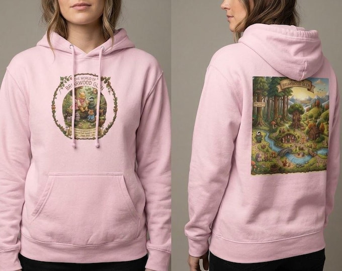 Christian Hoodie for Women | Woodland Animals Faith Hoodie | Cottagecore Bible Verse Hoodie | Psalm 133:1 Gift for Her