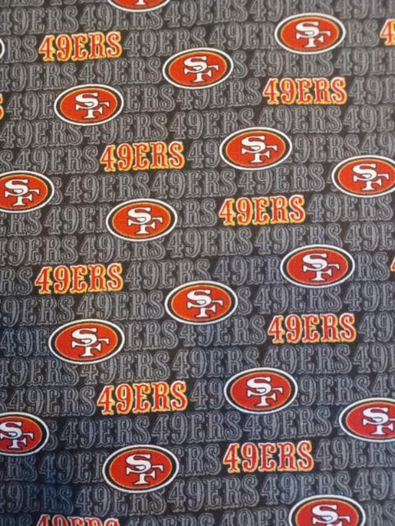 San Francisco 49ers Print NFL Handmade Bandana 22