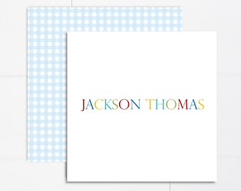 Boys Calling Cards | Kids Calling Cards | Kids Gift Tags | Mommy Calling Cards | Playdate Cards | Mommy Cards | Personalized Tags  BCO-4201