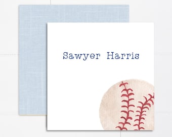 Boys Calling Cards | Kids Calling Cards | Baseball Gift Tags | Mommy Calling Cards | Playdate Cards | Mommy Cards  BCO-4221b