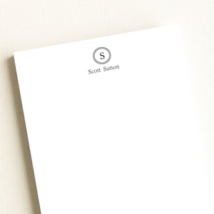 Personalized Notepad for Men | Personalized Notepad for Men | Mens Notepad | Custom To Do List | Business Notepad  ANO-1805