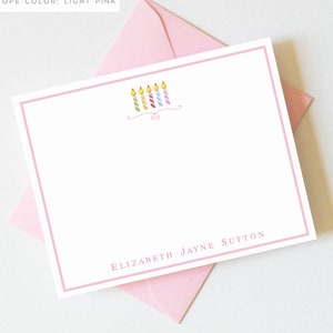 Birthday Thank You Cards for Girls | Girls Birthday Thank You Cards  Girls Birthday Thank You Notes  First Birthday Thank You Cards KS-4008
