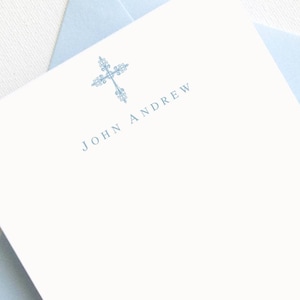 Baptism Thank You Cards Boy | Baptism Thank You Card Boy  | Baptism Thank You Card Girl | Christening Thank You Cards Boy | CSL-1711