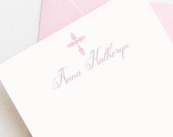 Baptism Thank You Cards for Girls | Baptism Thank You Cards for Boys | Baptism Thank You Notes | Christening Thank You Cards CSLa-1711