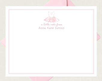 Girls Ballerina Stationery Set | Girls Ballerina Stationary | Ballerina Notecards | Ballerina Notecards | Ballerina Thank You Cards | Ballet