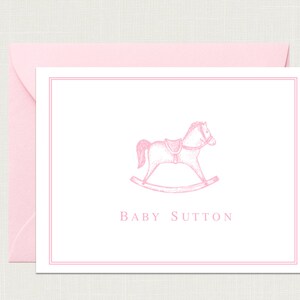Vintage Baby Shower Thank You Cards | Baby Shower Gift | Baby Stationery | Baby Stationary | Baby Thank You Cards | Newborn BS-3102 FOLD