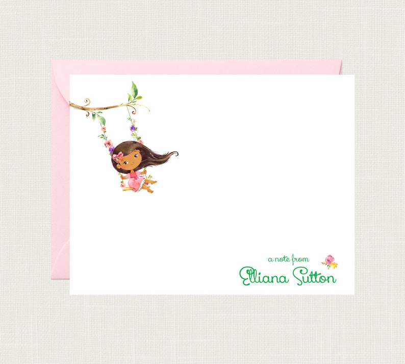 Personalized Stationery Set for Girls Childrens Stationary Etsy