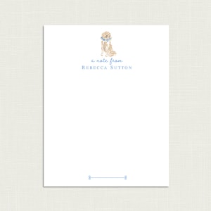 Personalized Dog Notepad | Golden Retriever Note Pad | Golden Retriever Memo Pad | Golden Retriever Gifts | Golden Retriever Gifts