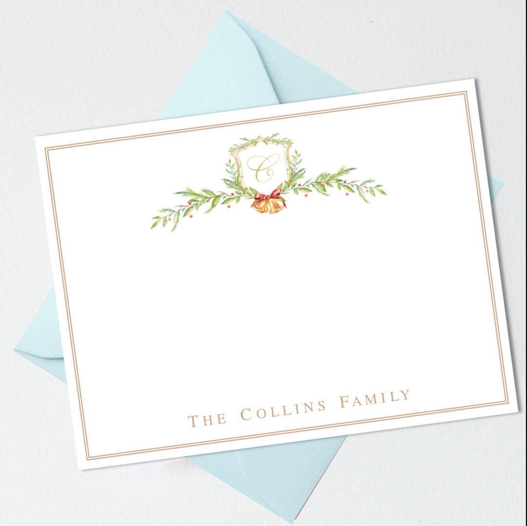 Personalized Christmas Stationery Personalized Christmas Stationary
