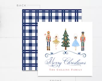 Personalized Nutcracker Gift Tags | Christmas Tags | Personalized Christmas Calling Cards | Personalized Gift Tags | Nutcracker Gift Tags