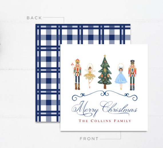 Personalized Nutcracker Gift Tags | Christmas Tags | Personalized Christmas Calling Cards | Personalized Gift Tags | Nutcracker Gift Tags
