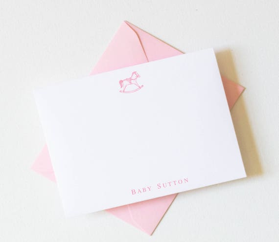 Vintage Baby Shower Thank You Cards | Baby Shower Gift | Baby Stationery | Baby Stationary | Baby Thank You Cards | Newborn Gift  BS-3102