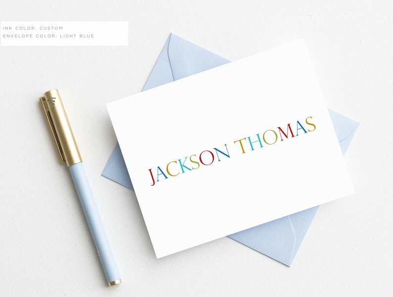 Personalized Stationery Set for Boys Boy Stationary Baby Etsy