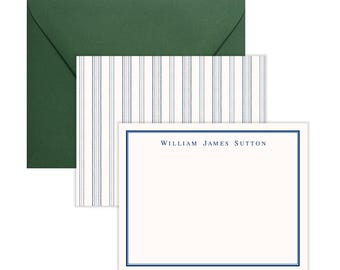 Personalized Stationery for Men | Personalized Note Cards with Envelopes for Men | Personalized Stationary for Him Corporate Gifts | AS-2337