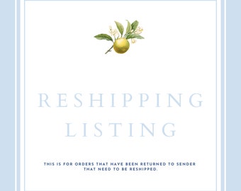Reshipping Samantha H.