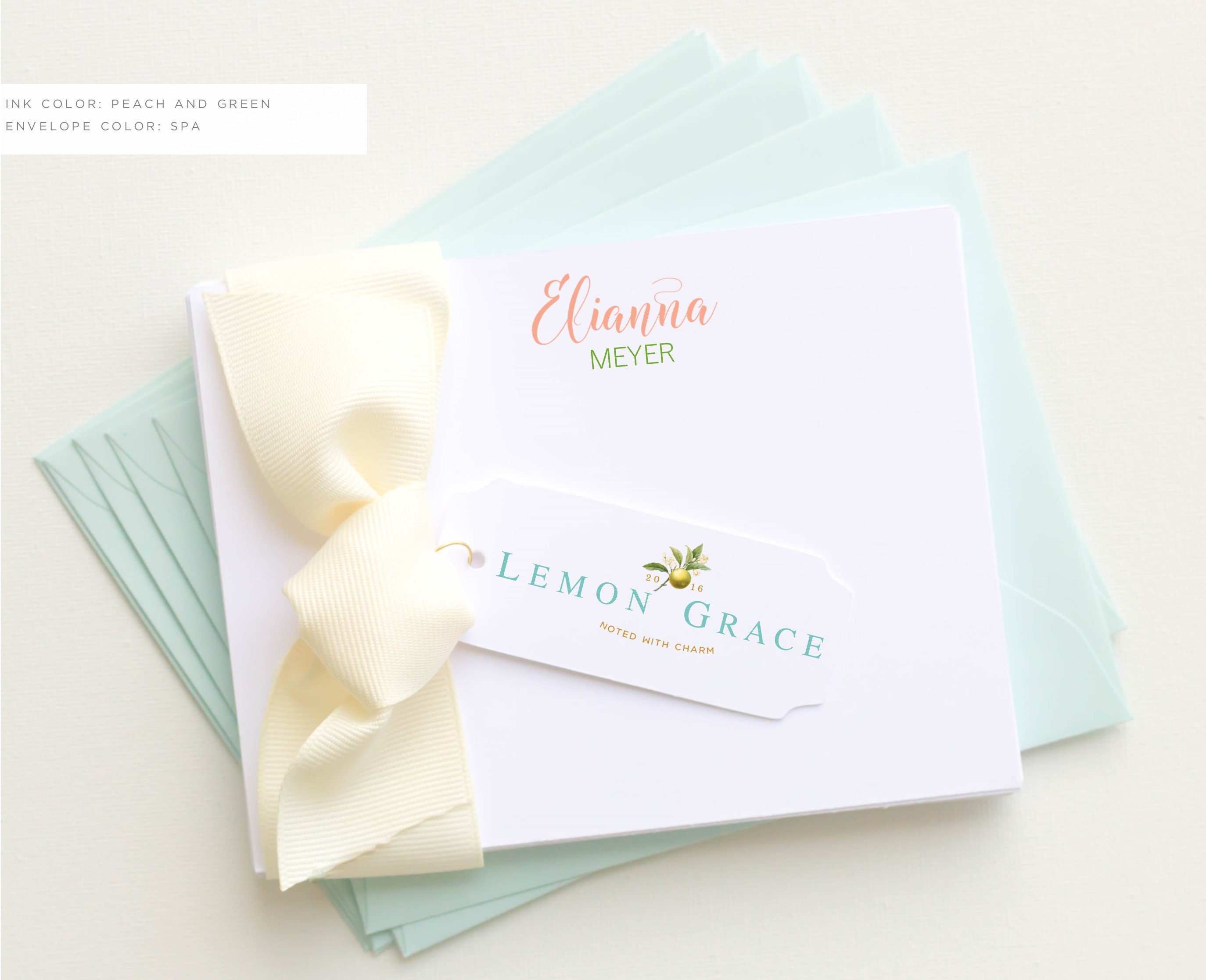 Personalized Stationery Set Personalized Stationary Etsy