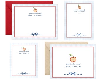 Personalized Teacher Notes | Personalized Teacher Gifts | Teacher Stationery | Teacher Christmas Gifts | Teacher Gifts AS-1710
