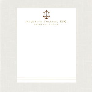 Personalized Attorney Notepad | Attorney Note Pad | Attorney Memo Pad | Attorney Grad Gifts ANO-1828