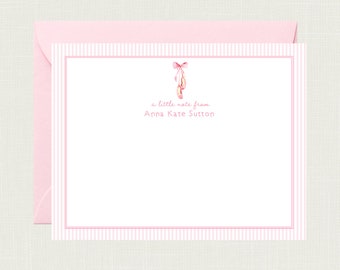 Girls Ballerina Stationery Set | Girls Ballerina Stationary | Ballerina Notecards | Ballerina Notecards | Ballerina Thank You Cards | Ballet